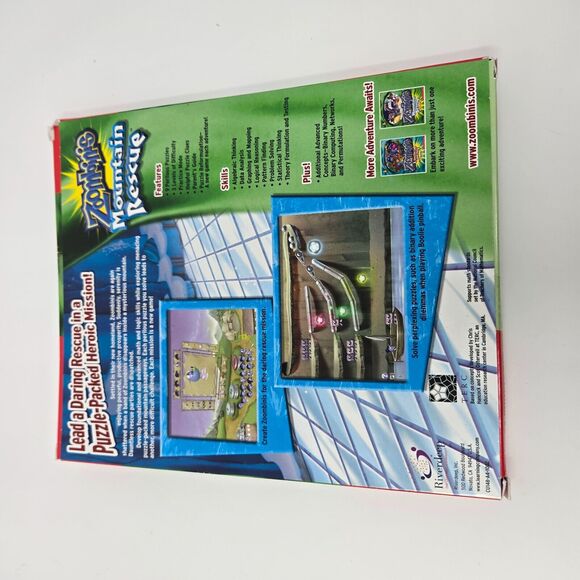 Summer Vacation 4th Grade Book & Zoombinis PC Game 2002 The Learning Company - Picture 15 of 16